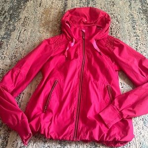 Lululemon balloon jacket pink 10
